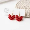 Valentine Bloom earrngs 2 Valentine Blooms