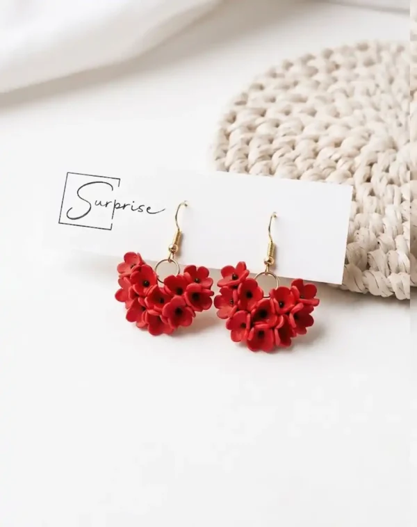 Valentine Bloom earrngs 2 Valentine Blooms