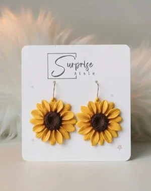 Sunflower Earrings