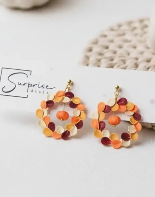 SurpriseAisle_Autumn Wreath Earrings 01.3 Autumn Wreath Earrings