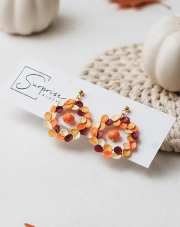 SurpriseAisle_Autumn Wreath Earrings 01.4 Autumn Wreath Earrings